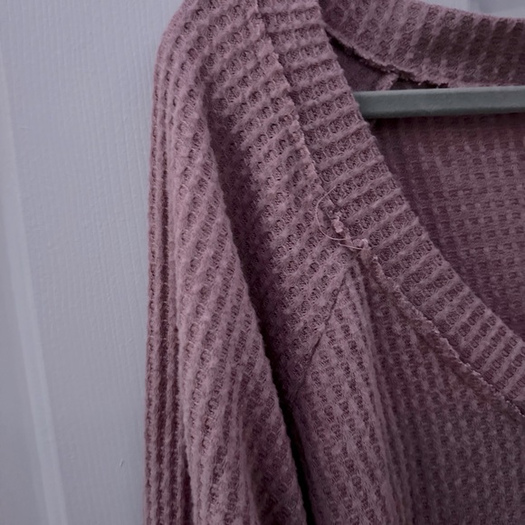 Project Social T Pink Off the Shoulder Sweater - Picture 3 of 4